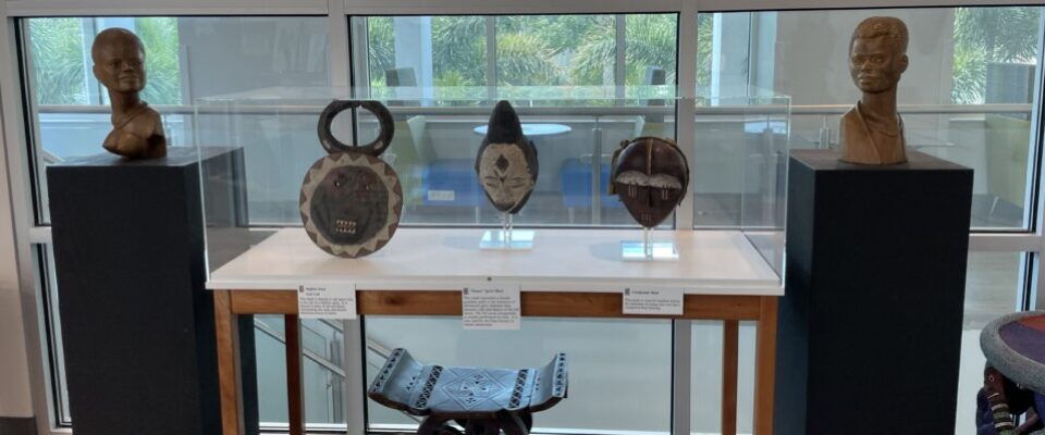 masks and busts